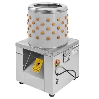 Mega-M plumeuse inox 50 L pour cailles et pigeons