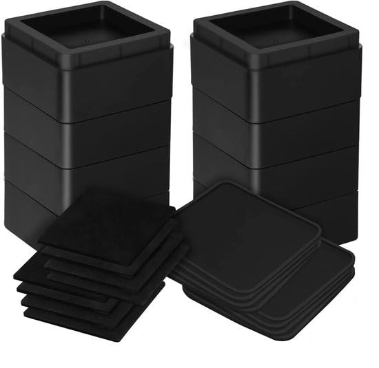 Rehausseurs de table robustes max 567 kg au design moderne noir