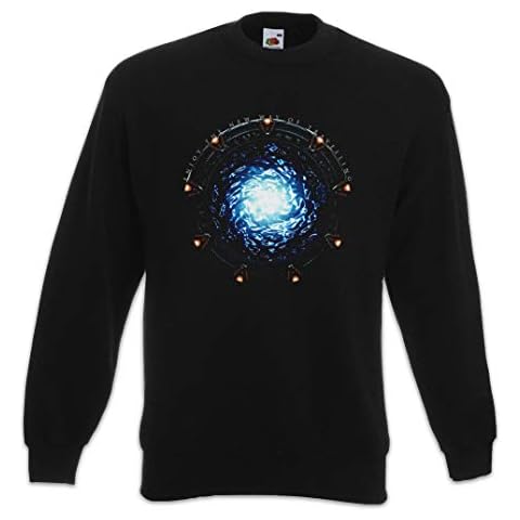 Urban Backwoods Star Portal Sweatshirt Pullover Schwarz Größe XL Cover