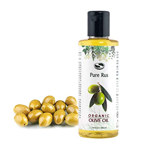 Image of Pure Rus Cold Pressed Olive Oil for Hair and Skin, 220ml