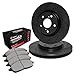 R1 Concepts Front Brakes and Rotors Kit |Front Brake Pads| Brake Rotors and Pads| Performance Off-Road Brake Pads and Rotors WHVN1-42031