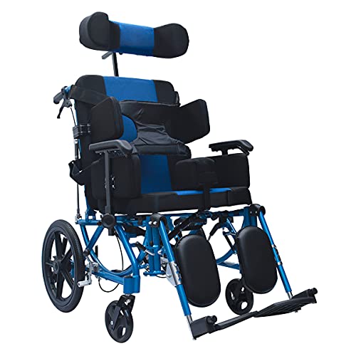 Silla De Ruedas Pca Parálisis Cerebral Adulto Azul