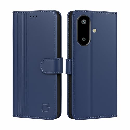 Image of AIBEX Shock Proof Flip Compatible for Samsung F06 5G / Samsung A06 5G / Samsung M06 5G Flip Cover Leather Finish | Inside TPU with Card Pockets | Wallet Stand | Complete Protection Flip Case