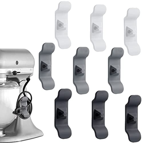 9PCS Winder Cord Holder for Kitchen Appliances Cord Organizer Cord Wrap, Cord Organizer for Appliances, for Small Home Appliances, Mixer, Coffee Maker, Air Fryer Cover