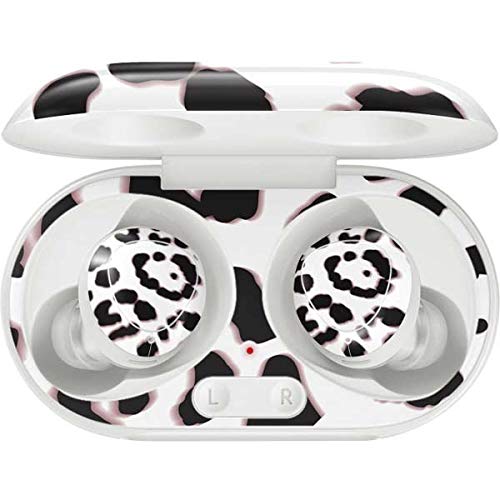 Skinit Decal Audio Skin Compatible with Galaxy Buds+ - Officially Licensed Skinit Originally Designed B&W Leopard Design