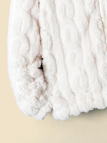 Hoodie Sweatshirt for Girls Autumn Winter Jacket Zip-Up Long Sleeve Casual Loose Outwear Coat 8-12 Years3