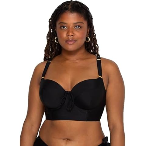 Smart & Sexy Plus Size Underwire Bikini Top Cover