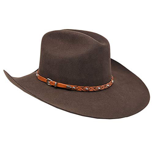 Image of Montecarlo /Bullhide Hats Men's Felt Collection Pistol Pete 6X Premium Wool Western Cowboy Hat