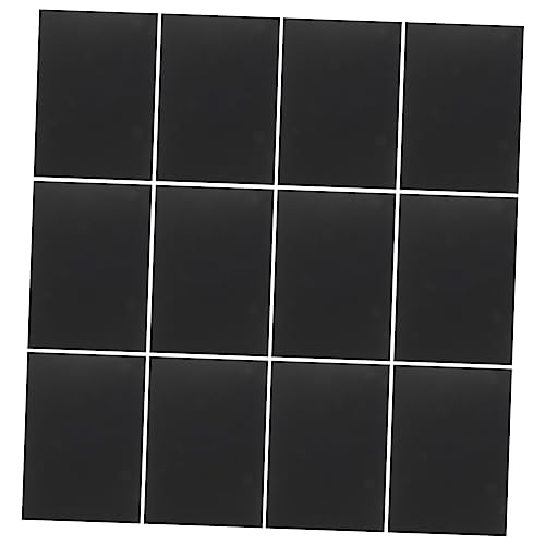 Papier cartonné noir pour dessin peinture art, pack 100 feuilles carton rigide loisir créatif