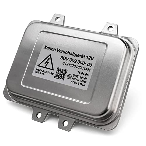 5Dv 009 000-00 Hid Xenon Headlight Ballast Control Unit Replacement For 2007-2014 Cadillac Escalade 2006-2009 Bmw E60 2008-2014 Chrysler Town & Country -Replaces 5Dv009000-00 #TOP6