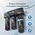 Waterdrop 2PPGC and TSA 8 Layer Under Sink Water Filter System, Under Sink Water Filtration System, Reduces PFAS, PFOA/PFOS, Fluoride, Chlorine, Bad Taste & Odor, NSF/ANSI 42 Certified Element-Bundle