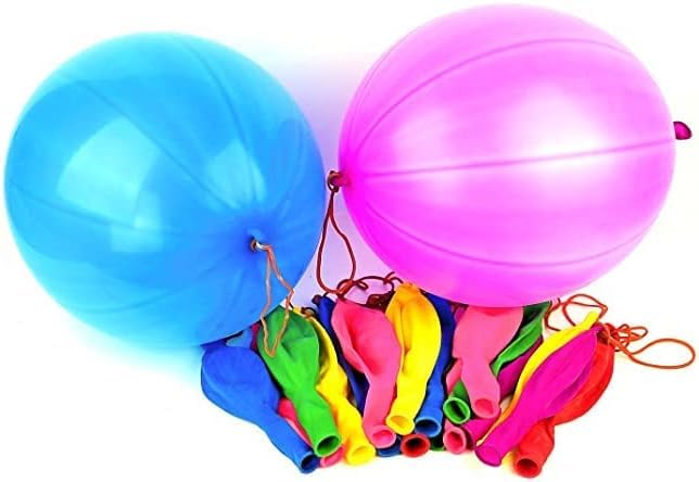 Happium 50 Large Punch Balloons for Kids Ideal Party Bag Fillers for Children 16 inch (40cm), Assorted