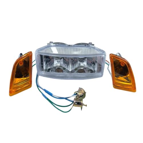 Phare de moto double optique avec clignotants intégrés pour scooter DIO 50 AF18 AF25