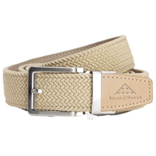 Nexbelt Golf Folds Of Honor Stamped Tip Braided Belt