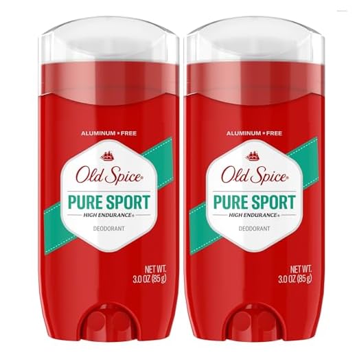 Old Spice High Endurance Deodorant for Men, Aluminum Free, 48 Hour Protection, Pure Sport Scent, 3.0 oz