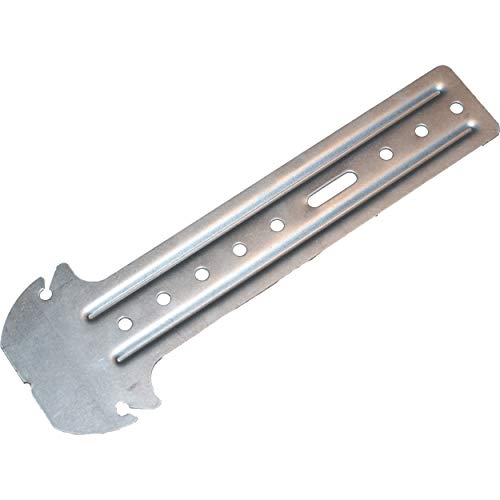 100 unidades de colgadores de anclaje de 18 cm para montaje de CD de perfil de techo en construcción de madera de techo de techo CD 60/27, colgador de anclaje para techo (180 mm)