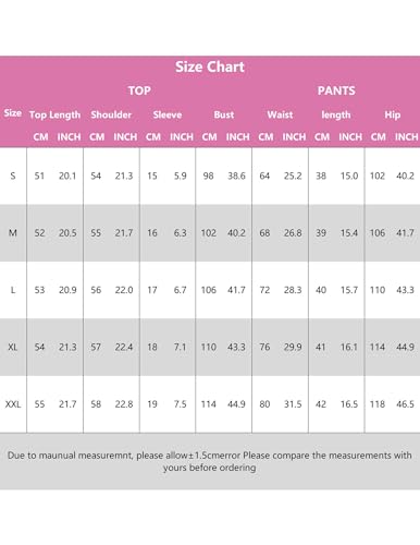 Image of Split Short Pajama Set Soft Women's Striped Pajama Sleeve Tee & Elastic Waist Shorts Lounge Sleepwear