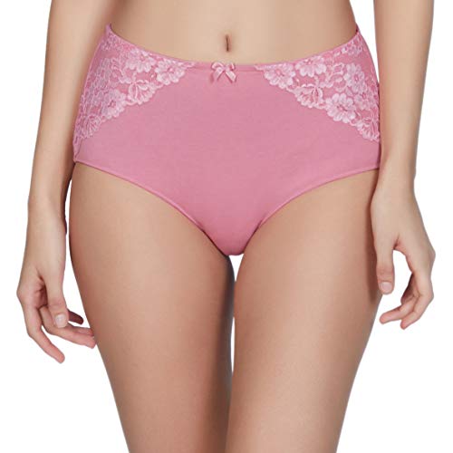 Image of Amante High Rise Lace Full Brief Panty
