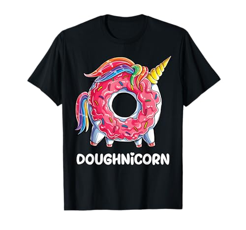 Doughnicorn Unicorn Donut Rainbow Gifts Girls Kids Women T-Shirt