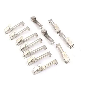 ODONTOMED2011 Lot of 12 Pieces Dental X-ray Film Hanger 1 Single Clip for Periapical Xray Holder Stainless Steel ODM