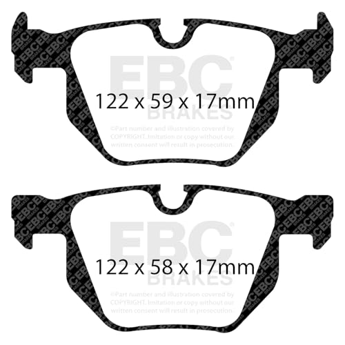Image of EBC Brakes Redstuff 3000 Series Sport Brake Pad Set DP31494C to Fit BMW