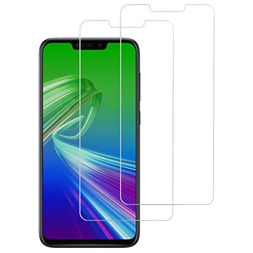【2枚セット】 ZenFone Max M2 ZB633KL ガラスフイルム ZenFone Max M2 フイルム 【指紋防止/気泡ゼロ/高透過率/貼り付け簡単/高感度/衝撃吸収/硬度9H】 強化ガラス 液晶保護 フィルム