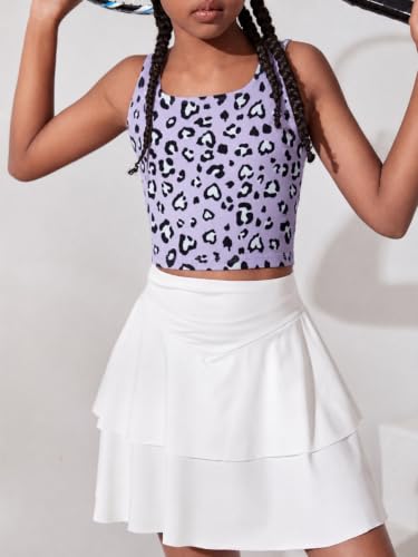 Image of WDIRARA Girl's Twist Back Sports Bras Backless Tank Top Workout Sports Shirts for Gym