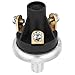 Oil Pressure Switch,Hobbs 76575 4, Oil Pressure Alarm Switch 1 Low Oil Pressure Switch 3 psi 827 NPT Thread 309064103 Threepoint Wiring Low