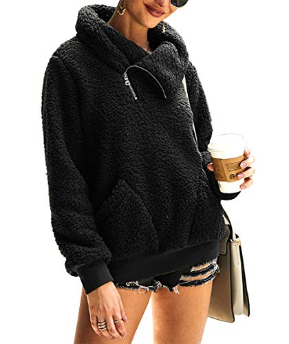 KIRUNDO Sherpa Fleece Turtleneck Pullover Sweatshirt (various) 14.99 + Free Shipping w/ Prime or on 35+ + 50% Off Code CX2IXCW6 - image 1