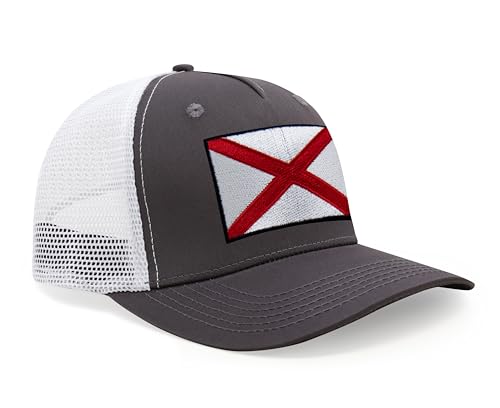 Image of International Tie State Hat for Men and Women, Adjustable Snapback Trucker Baseball Cap with Embroidered Patch