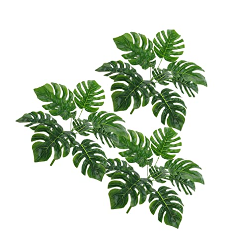 LIFKOME Monstera Artificiales Decoración Vegetal Realista para Hogar Jardín y Oficina Plantas Simuladas