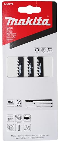 Makita P-38772 Universal Fitting Jigsaw Blades - Specialised, Black - Image 2