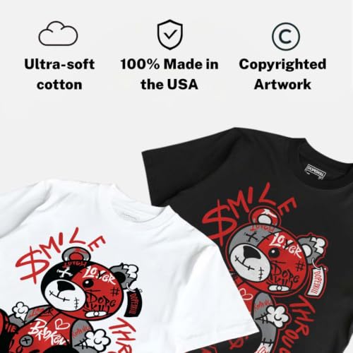 Image of DopeSkill Graphic Tee Streetwear Hip Hop Hypebeast Street Style Unisex T-Shirt Sneaker Colour Matching Shirts Cute Graphic