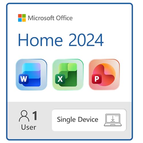 Microsoft Office Home 2024 | Classic Office Apps: Word, Excel,