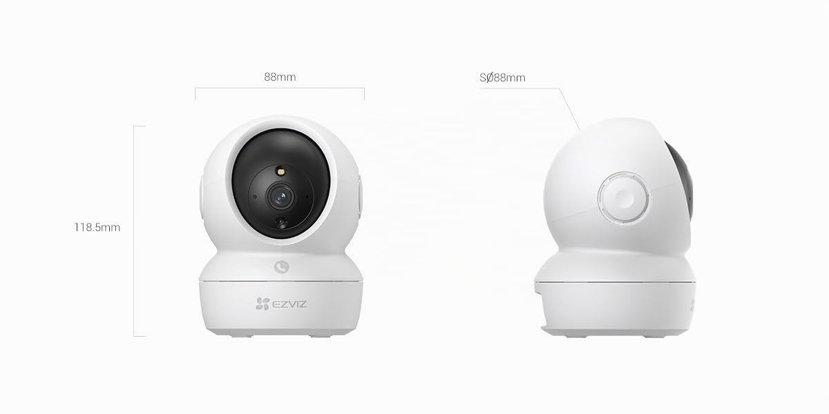 Caméra de surveillance Ezviz INTERIEUR H6C PRO 4K