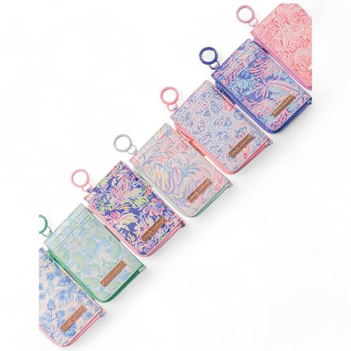 Simply Southern Printed Reef ID Coin Wallet2