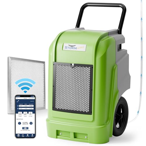 Image of ALORAIR Commercial Dehumidifier with Pump Drain Hose, 190 Pints Smart WiFi Industrial Dehumidifier Large Capacity for Basements, Garages, Mall & Job Sites, 6 Years Limited Warranty