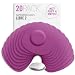 NOT JUST A PATCH - G6 Adhesive Patches Libre CGM Sensor - Protection Patch Waterproof Hypoallergenic Adhesive - 20 Pack CGM Patches for Diabetics - Long Fixation - Purple