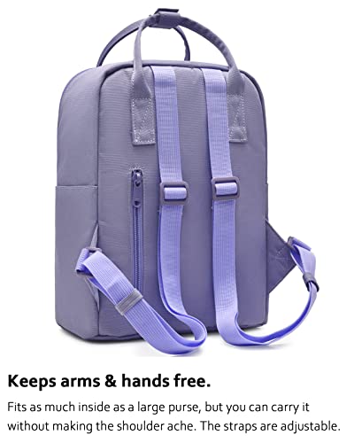 Hotstyle Bestie Mini Backpack Purse Small Bag With Multiple Pockets, Little Size Cute For Day Tirp, Travel & Everyday, Lavender #TOP3