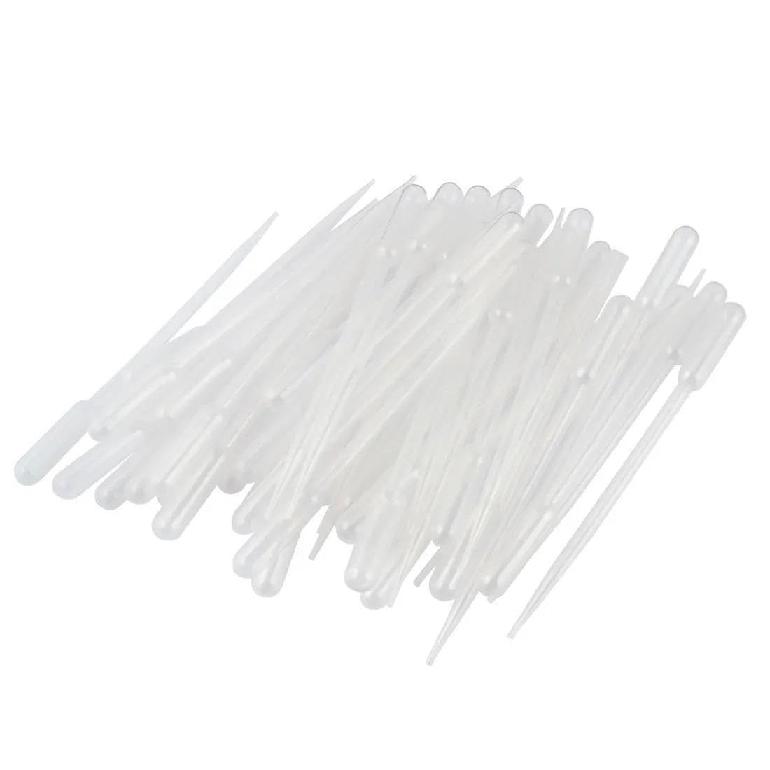 100 pipette in plastica da 5 ml, contagocce graduate