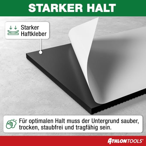 ATHLON TOOLS 2X Garagen Wandschutz Türkantenschutz Auto - je 2 m x 20 cm – Ansicht 6