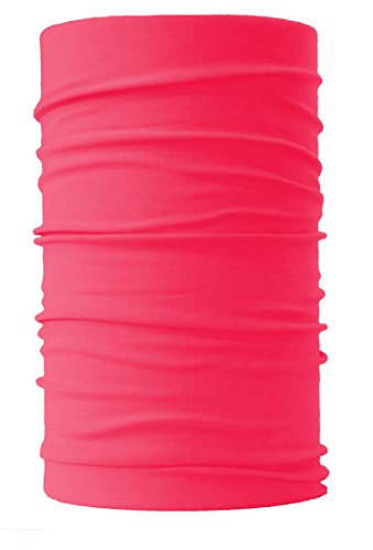 HeadLOOP Multifunktionstuch NEON PINK Schal Halstuch Kopftuch Mikrofaser (Pink-Neon)