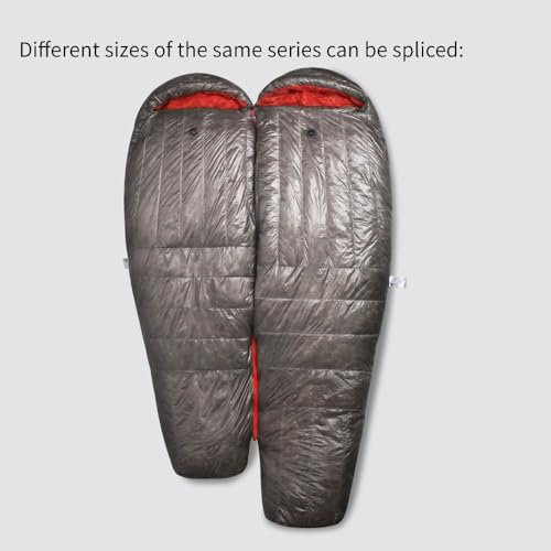 Wind Hard Dusk Upgrade 7D Ultralight 800Fp Ultra Dry Down Pro Sleeping Bag Backpacking Camping Hiking For Men & Women thumb #7