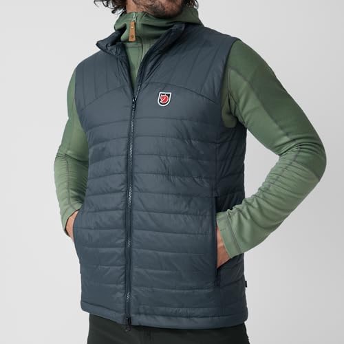 Image of Fjallraven Expedition X-Latt Men's Vest - Water and Wind Resistant, Insulated, Lightweight, Packable - Hiking, Travel