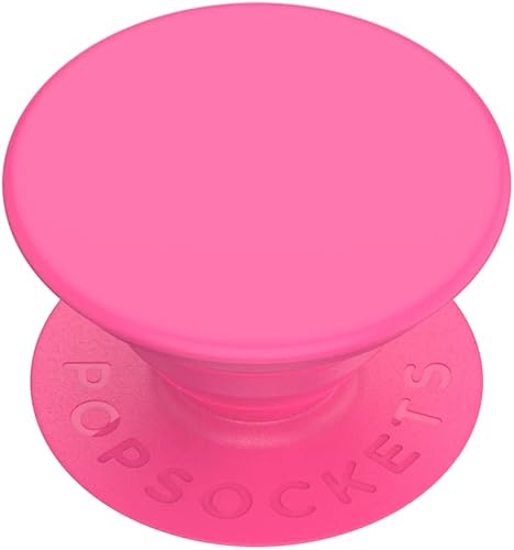 PopSockets POP SOCKETS POP Grip Neon Day Glo Pink Accesorios para smartphone iPhone Android