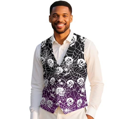 Men's Casual Suit Vest Lightweight Business Formal Dress Suit V-Neck Waistcoat Jacket for Suits Tuxedo Wedding Prom2