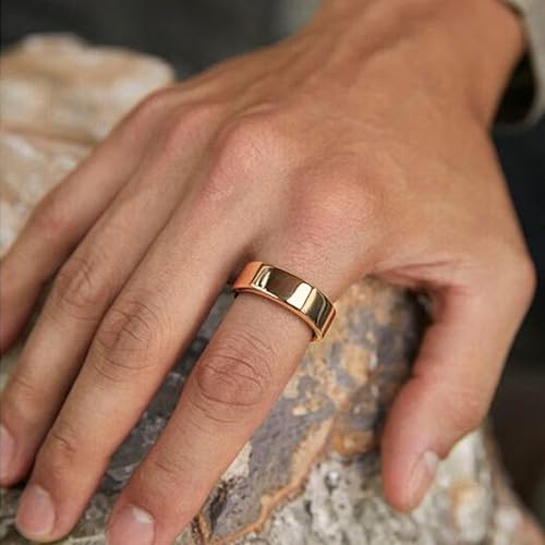Image of Smart Ring for Women & Men Fitness Sleep Heart Tracker | No Subscription, 5-Day Battery, Heart Rate, Stress, Sleep & Activity Monitoring, IP68 Waterproof, iOS & Android Compatible