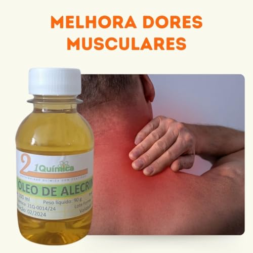 Óleo de Alecrim 100ml para Crescimento Capilar – Tratamento Natural 100% Puro