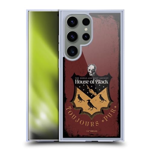 Coque Gel Galaxy S24 Ultra Harry Potter compatible MagSafe avec motif Maison des Noirs
