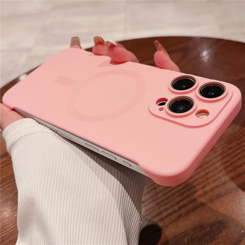Étui iPhone 14 Pro Max mat pour charge sans fil en voyage et au bureau